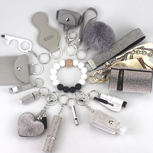 Glitz and Glam Self-defense Alarm Keychain